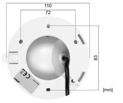 kamera ip67 - HD-CVI kamera HAC-HDW1509TP-IL-A 2.8mm, 5MP, IR LED pašv. iki 40m, mic - 5 nuotrauka