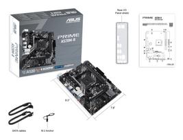 64 ddr4 - ASUS PRIME A520M-R micro ATX AM4 DDR4 - 6 nuotrauka
