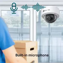 apsaugos kamera dome - TP-LINK  Full-Color Dome Network Camera  VIGI C240  Dome  4 MP  4mm  IP67, IK10  H. - 4 nuotrauka