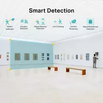 apsaugos kamera dome - TP-LINK  Full-Color Dome Network Camera  VIGI C240  Dome  4 MP  4mm  IP67, IK10  H. - 5 nuotrauka