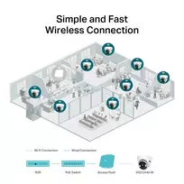 tp link vigi 4mp - NET CAMERA TURRET H.264 4MP/VIGI C440(4MM) TP-LINK | VIGIC440(4MM) - 6 nuotrauka
