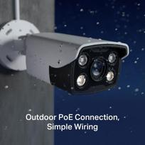 kamera ip67 - TP-Link VIGI C340 4MP lauko Bullet IP kamera (6 mm) - 6 nuotrauka