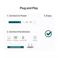 tp link switch - NET SWITCH 24PORT 10/100/1000M/LS1024G TP-LINK - 5 nuotrauka