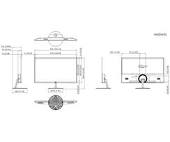 monitorius 24 lcd - LCD Monitor|DAHUA|23.8 "|1920 x 1080 pixels|Full HD|Native aspect ratio 16:9|LCD|DHI-LM24-A200Y - 5 nuotrauka