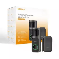 telefonspynes - Imou Doorbell 2S Kit DB-2SP-3T0W/DS2S Juoda (Black) - 4 nuotrauka