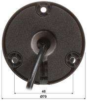 kamera ip67 - Dahua IPC-HFW2849S-S-IL-0280B Juoda (Black) 8MP Bullet IP kamera - 4 nuotrauka