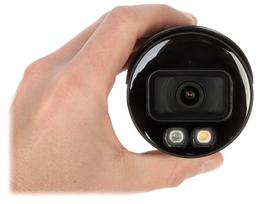 kamera ip67 - Dahua IPC-HFW2849S-S-IL-0280B Juoda (Black) 8MP Bullet IP kamera - 7 nuotrauka