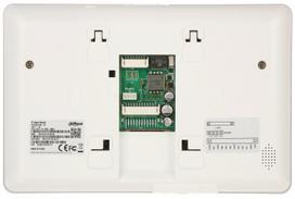 monitorius 7 coliu - IP domofono monitorius su WIFI, 7 col. 1024x600,Micro SD kortelės prievadas,PoE(802.3af) baltas, SIP - 7 nuotrauka