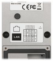telefonspynes - Vaizdo telefonspynė Dahua Wi-Fi Villa Door Station VTO2311R-W, sidabro/juoda - 4 nuotrauka