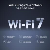 wi fi 7 routeris - Mercusys BE9300 Tri-Band Wi-Fi 7 Juodas (Black) - 7 nuotrauka