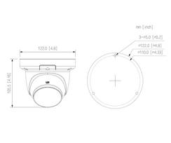 dahua f1 0 - Dahua HAC-HDBW1200RP-VF - 4 nuotrauka