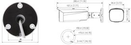 ips asus - NET CAMERA 6MP IR BULLET/HFW3649T1-ASPV0280B-PRO DAHUA - 3 nuotrauka