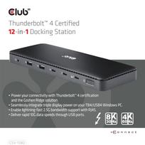 audio kabelis 2 5mm - Club 3D CSV-1585 KVM jungiklis 4K 60Hz 2x USB-C > HDMI/DP/3xUSB/2xUSB-C/LAN Juodas (Black) - 6 nuotrauka