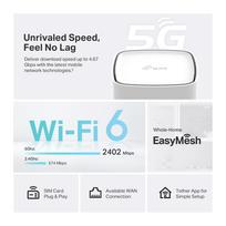 5g router - TP-Link Archer NX500, balta (White) - 6 nuotrauka