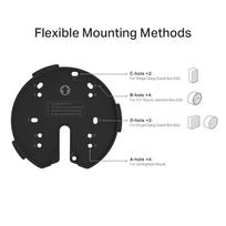 wifi marsrutizatorius - System mesh TP-LINK Deco X50-PoE(3-pack) z PoE - 6 nuotrauka
