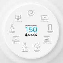 wifi marsrutizatorius - System mesh TP-LINK Deco X50-PoE(3-pack) z PoE - 8 nuotrauka