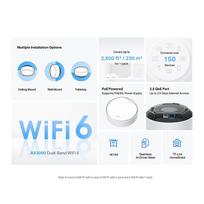 wifi marsrutizatorius - System mesh TP-LINK Deco X50-PoE(3-pack) z PoE - 12 nuotrauka