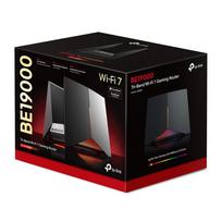 wi fi 7 routeris - TP-Link Archer GE800 BE19000 Tri-Band Wi-Fi 7 Gaming Juodas (Black) - 8 nuotrauka