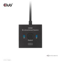 2.1 hdmi switch - Club 3D CSV-1384 HDMI 2-in-1 dvikryptis jungiklis 8K60Hz/4K120Hz Juodas (Black) - 10 nuotrauka
