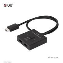 2.1 hdmi switch - Club 3D CSV-1384 HDMI 2-in-1 dvikryptis jungiklis 8K60Hz/4K120Hz Juodas (Black) - 12 nuotrauka
