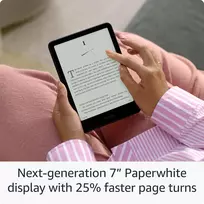kindle 12 paperwhite - Amazon Kindle 7" 12-osios kartos 16GB Wi-Fi Žalias (Green) - 7 nuotrauka