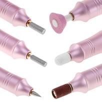 nagams nail drill - ADLER AD 2181, elektrinis nagų gręžimo rinkinys, Rožinė (Pink) - 5 nuotrauka