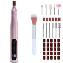 nagams nail drill - ADLER AD 2181, elektrinis nagų gręžimo rinkinys, Rožinė (Pink) - 16 nuotrauka