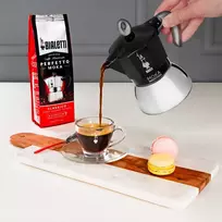 moka kavinukas - Bialetti Moka Induction 4 Cups (Black) - 4 nuotrauka
