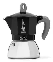 moka kavinukas - Bialetti Moka Induction 4 Cups (Black) - 5 nuotrauka