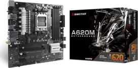 128gb amd - BIOSTAR A620MP-E PRO Micro ATX pagrindinė plokštė - 2 nuotrauka