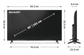 google tv - Sharp 40HF3265E - 4 nuotrauka