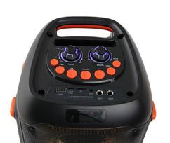 nesiojama kolonele - Esperanza EP156 BT FM LED RGB KARAOKE garsiakalbis Juodas (Black) 20W - 9 nuotrauka