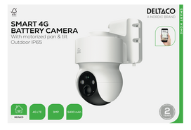 4g kamera su baterija - Deltaco Smart Home Kamera SH-IPC11-4G Belaidė su PTZ funkcija - 9 nuotrauka
