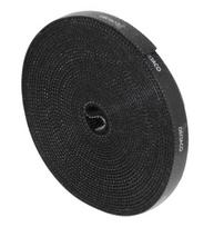loop - DELTACO Velcro juosta, 10mm, 5m, juoda, CM05S, CMADCOCM05S - 7 nuotrauka