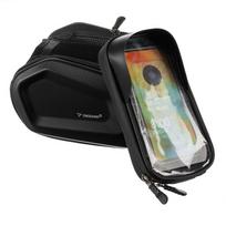 remantuoja telefonus - Mobiliojo telefono krepšys Trizand 25378 mx-18115, etileno vinilacetatas (eva)/polivinilchloridas (pvc)/poliuretanas, juoda - 3 nuotrauka