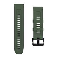 garmin fenix 7 priedai - Tech-Protect watch strap IconBand Garmin Fenix 3/3HR/5X/5X Plus/6X/6X Pro/7X, military green | 5906302313396 - 7 nuotrauka