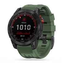 garmin fenix 7 priedai - Tech-Protect watch strap IconBand Garmin Fenix 3/3HR/5X/5X Plus/6X/6X Pro/7X, military green | 5906302313396 - 9 nuotrauka