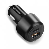 usb c 65w - Automobilinis įkroviklis 4smarts VoltRoad Ultimate, USB Type C/USB Type A, juoda, 83 W - 3 nuotrauka