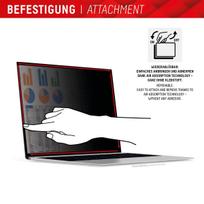 nesiojamojo kompiuterio ekranai - DISPLEX Privacy Safe Uni (Frameless) 15,6", 16:9 - 6 nuotrauka