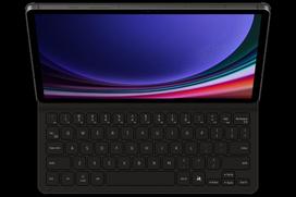 tab s9 fe - DX720UB Book Cover Keyboard Slim Samsung Galaxy Tab S10 FE/S9 FE/S9, Black - 2 nuotrauka