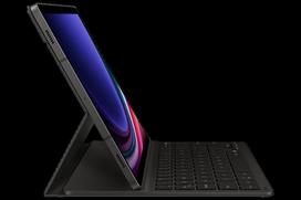 tab s9 fe - DX720UB Book Cover Keyboard Slim Samsung Galaxy Tab S10 FE/S9 FE/S9, Black - 6 nuotrauka