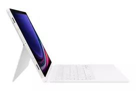 tab s9 fe - Samsung Book Cover Keyboard Galaxy Tab S10 FE/S9 FE/S9, White - 4 nuotrauka