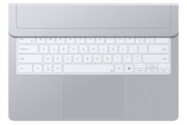 klaviatura samsung deklas - Samsung Book Cover Keyboard Slim Galaxy Tab S11 Ultra Sidabrinis (Silver) - 4 nuotrauka