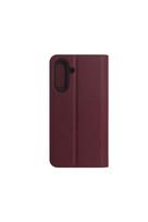 a56 samsung telefonas - Just Must JM Stand Flip Case Galaxy A56 Bordo (Burgundy) - 3 nuotrauka