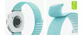 watch 8 classic - Samsung Galaxy Watch Fabric Band, S/M, mėlynas - Dirželis - 4 nuotrauka