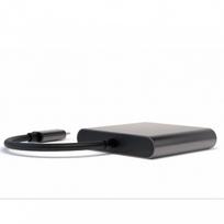 hdmi - Adapteris 4smarts USB-C - USB/HDMI/USB-C USB-C male, USB/HDMI/USB-C female, 0.15 m, juoda - 2 nuotrauka