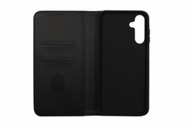 flip telefonai - Just Must "Stand Flip Case Galaxy S24" Black - 2 nuotrauka