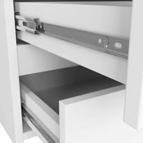 komoda akord cl100 - Komoda Akord CL100, balta, 100 cm x 35 cm x 57 cm - 2 nuotrauka
