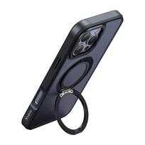 magsafe stovas - McDodo PC-4932 MagSafe dėklas iPhone 16 Pro su stovu (juodas) - 4 nuotrauka