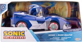 JAKKS Pacific SONIC The Hedgehog Rev It Racers inercinis automobilis ir figūrėlė, 6,5 cm